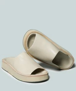 Rag & Co X JOLIE Nude Platform Slip-On Flats