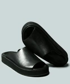 Rag & Co X JOLIE Platform Black Slip-On 9 Rag & Co X JOLIE Platform Black Slip-On