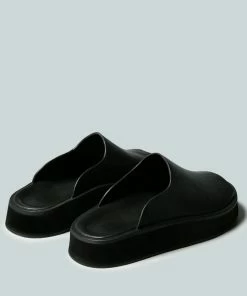 Rag & Co X JOLIE Platform Black Slip-On 10 Rag & Co X JOLIE Platform Black Slip-On