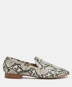 Rag & Co Loafers & Ballerinas JULIA Snake Skin Textured Loafers