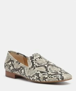 Rag & Co Loafers & Ballerinas JULIA Snake Skin Textured Loafers