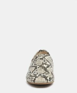 Rag & Co Loafers & Ballerinas JULIA Snake Skin Textured Loafers