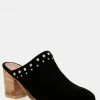 Rag & Co LESLIE Stacked Heel Mules