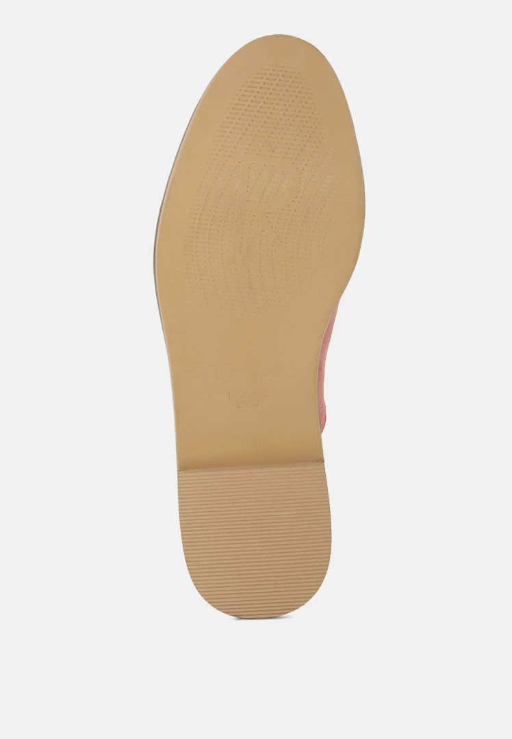 Rag & Co LIA Dusty Pink Handcrafted Suede Mules 8 Rag & Co LIA Dusty Pink Handcrafted Suede Mules