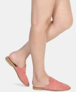Rag & Co LIA Dusty Pink Handcrafted Suede Mules 15 Rag & Co LIA Dusty Pink Handcrafted Suede Mules