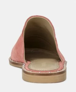 Rag & Co LIA Dusty Pink Handcrafted Suede Mules 13 Rag & Co LIA Dusty Pink Handcrafted Suede Mules