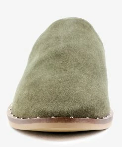 Rag & Co LIA Khaki Green Handcrafted Suede Mules 10 Rag & Co LIA Khaki Green Handcrafted Suede Mules