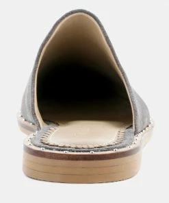 Rag & Co LIA Grey Handcrafted Suede Mules 10 Rag & Co LIA Grey Handcrafted Suede Mules