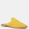 Rag & Co LIA Mustard Handcrafted Suede Mules Flats 1 Rag & Co LIA Mustard Handcrafted Suede Mules Flats