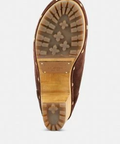 Rag & Co MAAYA Brown Handcrafted Collared Suede Boot 15 Rag & Co MAAYA Brown Handcrafted Collared Suede Boot