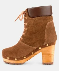Rag & Co Boots MAAYA Tan Handcrafted Collared Suede Boot 12 Rag & Co Boots MAAYA Tan Handcrafted Collared Suede Boot