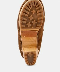 Rag & Co Boots MAAYA Tan Handcrafted Collared Suede Boot 15 Rag & Co Boots MAAYA Tan Handcrafted Collared Suede Boot