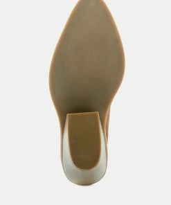 Rag & Co MAE Brown Classic Mule Heels Mules 13 Rag & Co MAE Brown Classic Mule Heels Mules