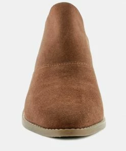 Rag & Co MAE Brown Classic Mule Heels Mules 10 Rag & Co MAE Brown Classic Mule Heels Mules