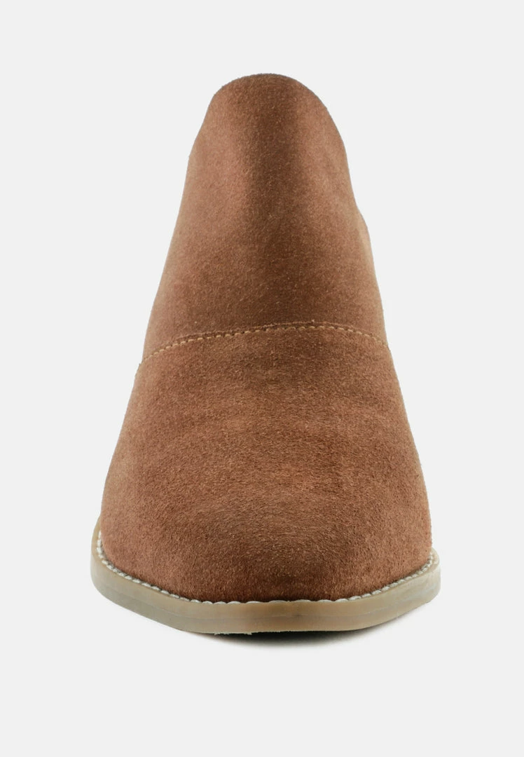 Rag & Co MAE Brown Classic Mule Heels Mules 5 Rag & Co MAE Brown Classic Mule Heels Mules