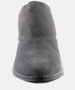 Rag & Co Mules MAE Grey Classic Mule Heels