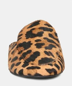 Rag & Co Flats MARLA Leopard Metallic Leather Mules