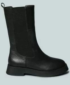 Rag & Co X MILLER Chelsea Classic Black Boot