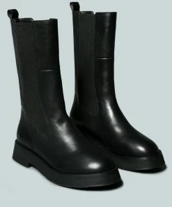 Rag & Co X MILLER Chelsea Classic Black Boot