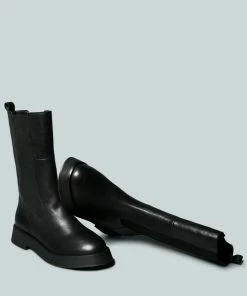 Rag & Co X MILLER Chelsea Classic Black Boot