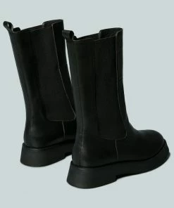 Rag & Co X MILLER Chelsea Classic Black Boot