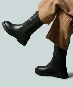 Rag & Co X MILLER Chelsea Classic Black Boot