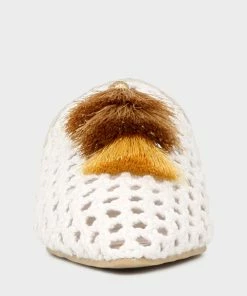 Rag & Co Flats MIRIAM White Woven Metallic Tassel Flat Mules 11 Rag & Co Flats MIRIAM White Woven Metallic Tassel Flat Mules