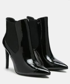 Rag & Co MOLINA High Heeled Chelsea Boot In Black