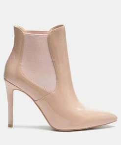 Rag & Co Boots MOLINA High Heeled Chelsea Boot In Nude