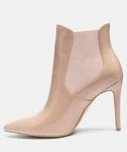Rag & Co Boots MOLINA High Heeled Chelsea Boot In Nude