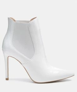 Rag & Co Boots MOLINA High Heeled Chelsea Boot In White