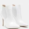 Rag & Co Boots MOLINA High Heeled Chelsea Boot In White