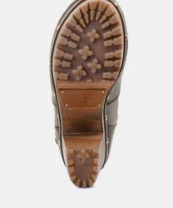 Rag & Co MUKLUK Brown Handcrafted Leather Ankle Boots 15 Rag & Co MUKLUK Brown Handcrafted Leather Ankle Boots