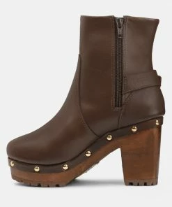 Rag & Co MUKLUK Brown Handcrafted Leather Ankle Boots 12 Rag & Co MUKLUK Brown Handcrafted Leather Ankle Boots