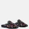 Rag & Co Flats Marcella Embroidered Mules