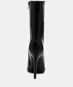 Rag & Co NAGINI Over Ankle Pointed Toe High Heeled Boot Boots