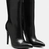 Rag & Co NAGINI Over Ankle Pointed Toe High Heeled Boot Boots 1 Rag & Co NAGINI Over Ankle Pointed Toe High Heeled Boot Boots