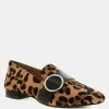 Rag & Co NAOMI Leopard Printed Loafers