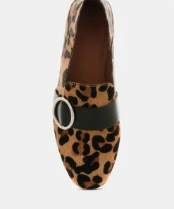 Rag & Co NAOMI Leopard Printed Loafers
