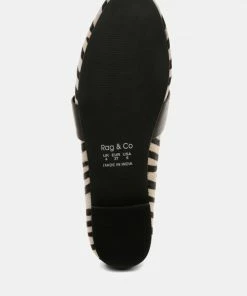 Rag & Co Loafers & Ballerinas NAOMI Zebra Printed Loafers
