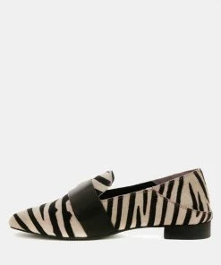 Rag & Co Loafers & Ballerinas NAOMI Zebra Printed Loafers