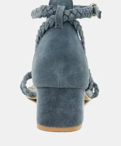 Rag & Co Sandals NICOLA Denim Block Heel Sandal 13 Rag & Co Sandals NICOLA Denim Block Heel Sandal