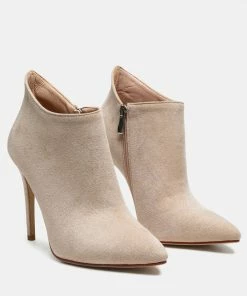 Rag & Co Boots NYXA Stiletto Ankle Boot In Beige