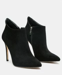 Rag & Co NYXA Stiletto Ankle Boot In Black Boots
