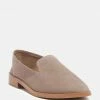 Rag & Co Loafers & Ballerinas OLIWIA Taupe Classic Suede Loafers