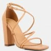 Rag & Co Sandals OPULENCE Latte High Heeled Dress Sandal