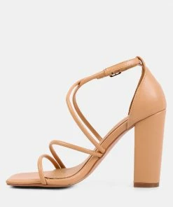 Rag & Co Sandals OPULENCE Latte High Heeled Dress Sandal