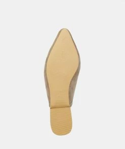 Rag & Co ORLA Taupe Classic Suede Walking Mules 15 Rag & Co ORLA Taupe Classic Suede Walking Mules