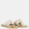 Rag & Co OROFER Latte Soft Leather Luxury Thong Flats 1 Rag & Co OROFER Latte Soft Leather Luxury Thong Flats