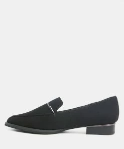 Rag & Co PAULINA Black Suede Leather Loafers Loafers & Ballerinas 12 Rag & Co PAULINA Black Suede Leather Loafers Loafers & Ballerinas